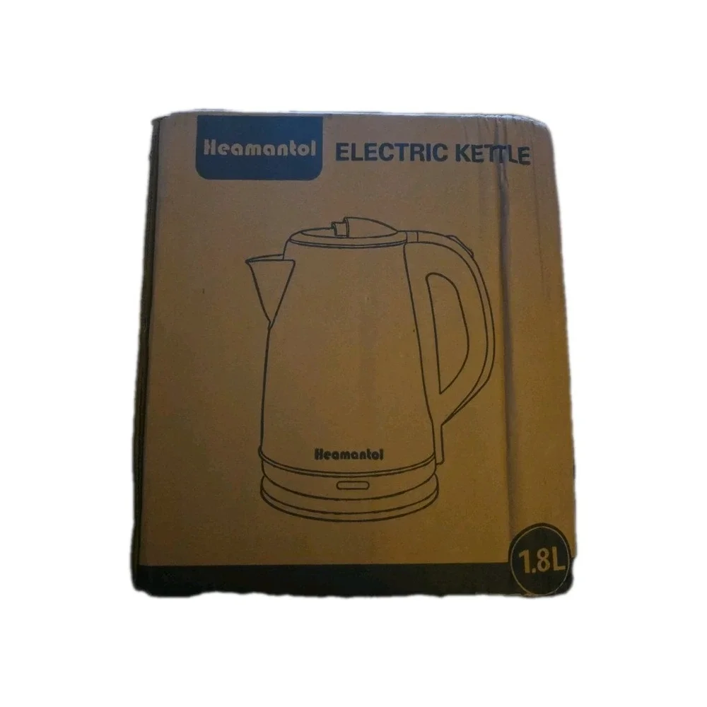 Heamantol 1.8 Liter Fast Boil Stainless Steel Electric  Kettle (Bin)